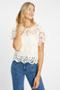 Carmen Ivory Lace Top