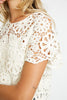 Carmen Ivory Lace Top