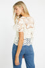 Carmen Ivory Lace Top