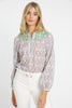 Emery Tribal Ink Blot Top