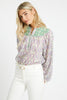 Emery Tribal Ink Blot Top