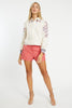 Audrey Woodblock Bloom Top