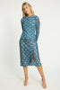 Nessa Teal Ginko Breeze Top