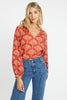 Miki Rust Ginko Breeze Top