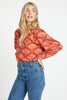 Miki Rust Ginko Breeze Top