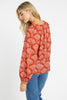 Miki Rust Ginko Breeze Top