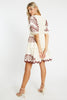Carrie Ivory / Chocolate Dress