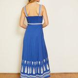 Josephine Guepard Bleu Dress