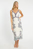 Sana Ivory Protea Paisley Dress