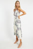 Sana Ivory Protea Paisley Dress