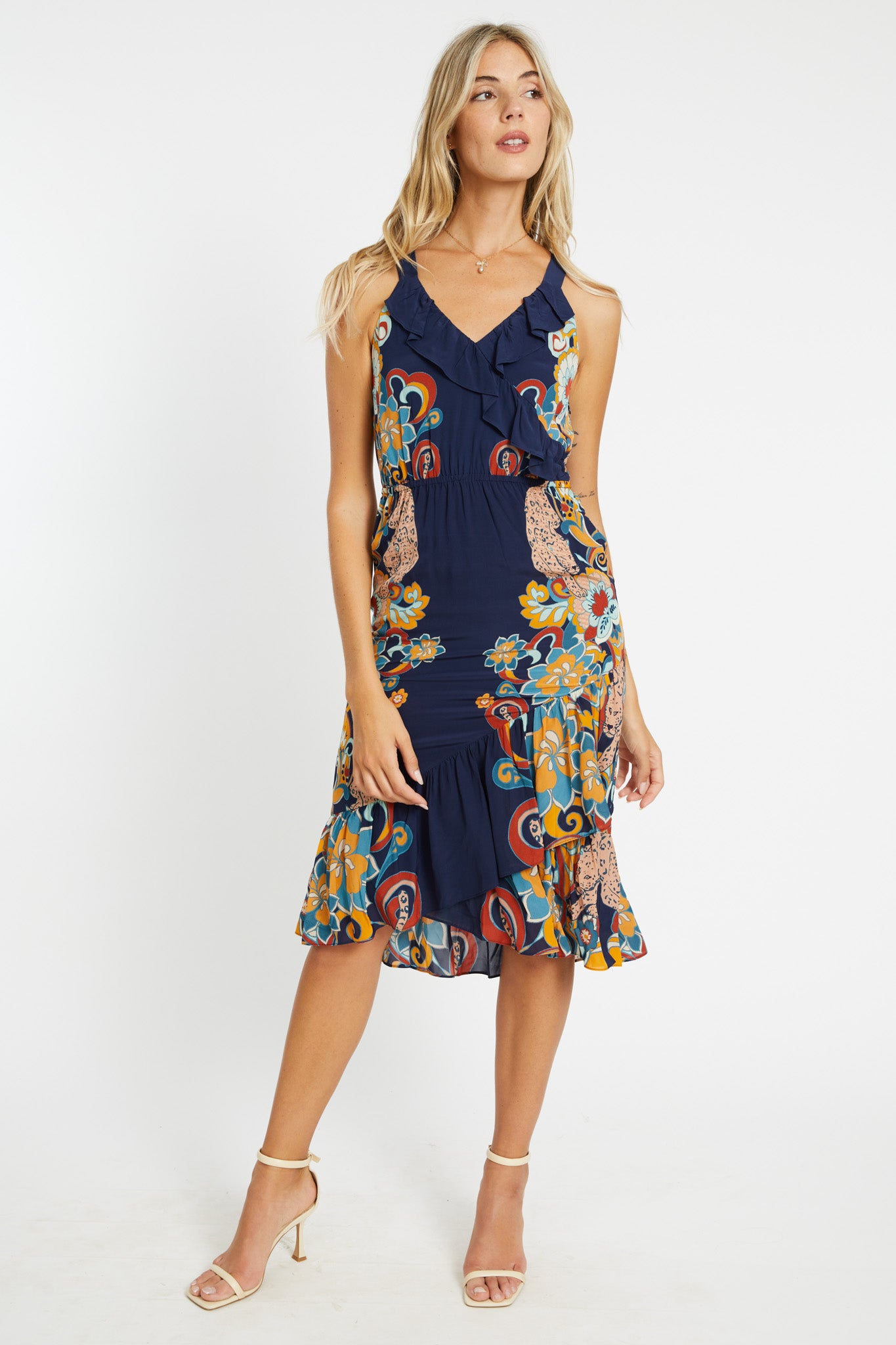 Tilda Cosmic Cheetah Dress