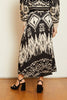 Lucille Skirt in Ikat Tapestry