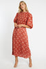 Lucille Rust Ginko Breeze Skirt