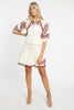 Nadine Ivory / Chocolate Skirt