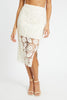 Daya Ivory Lace Skirt