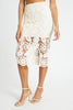 Daya Ivory Lace Skirt