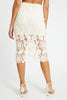Daya Ivory Lace Skirt
