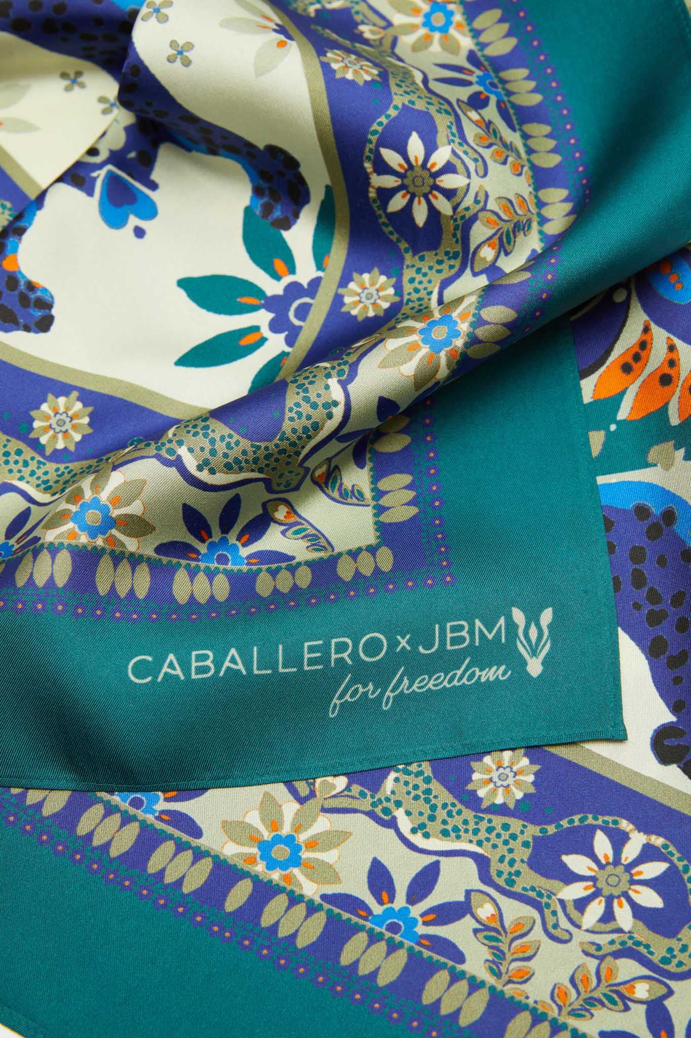 Renee Scarf in Wildcat Tapestry