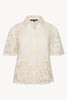 Kenzie Top in Cloud Cream Lace