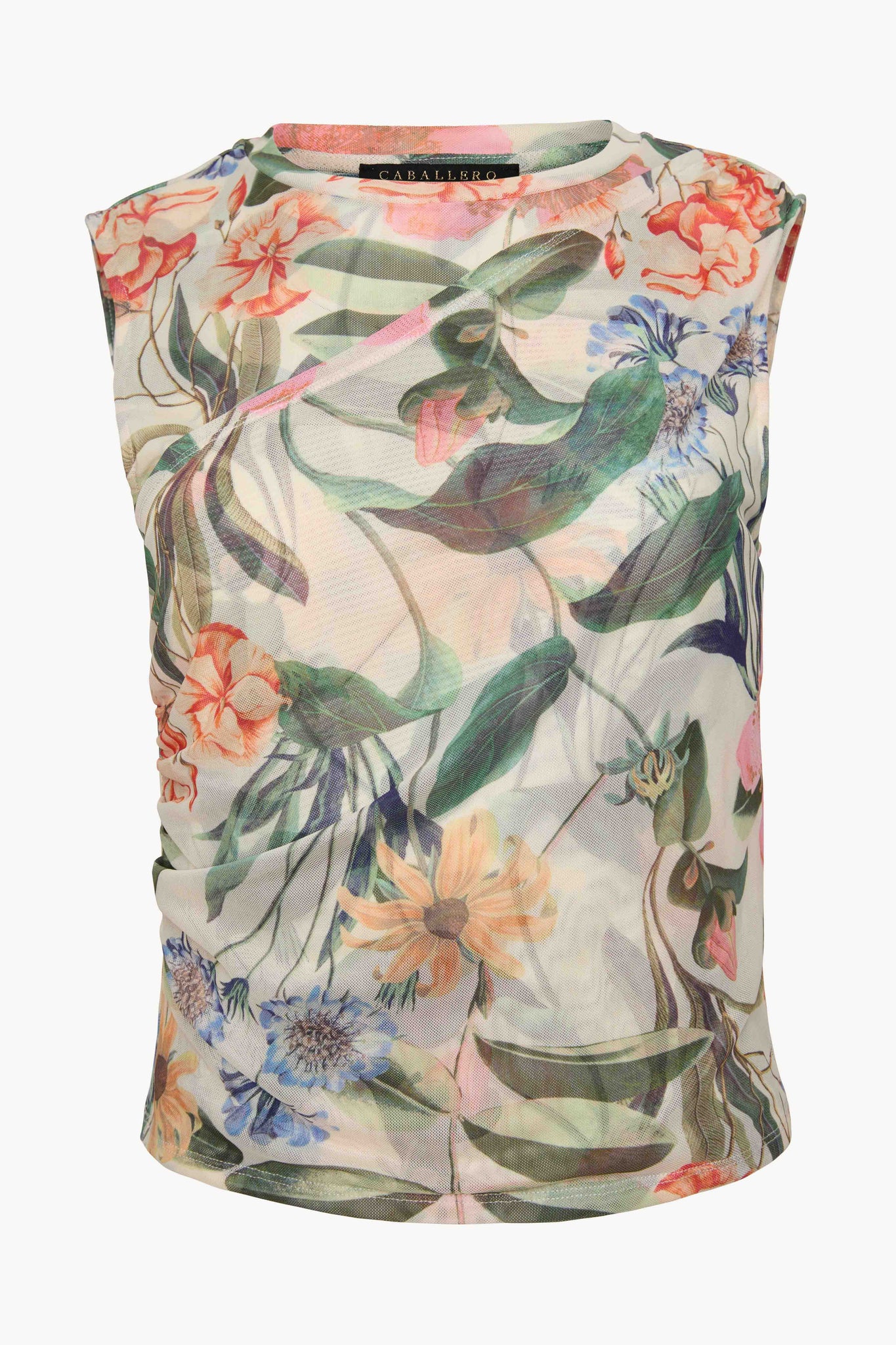 Devi Top in Buttercream Floral