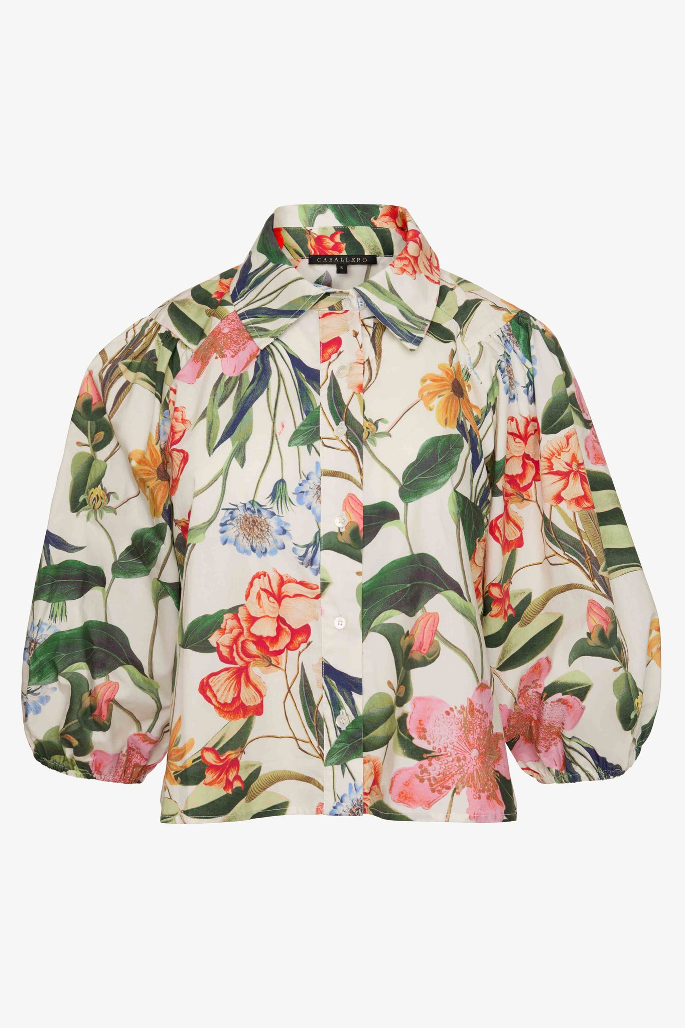 Juliette Top in Buttercream Floral