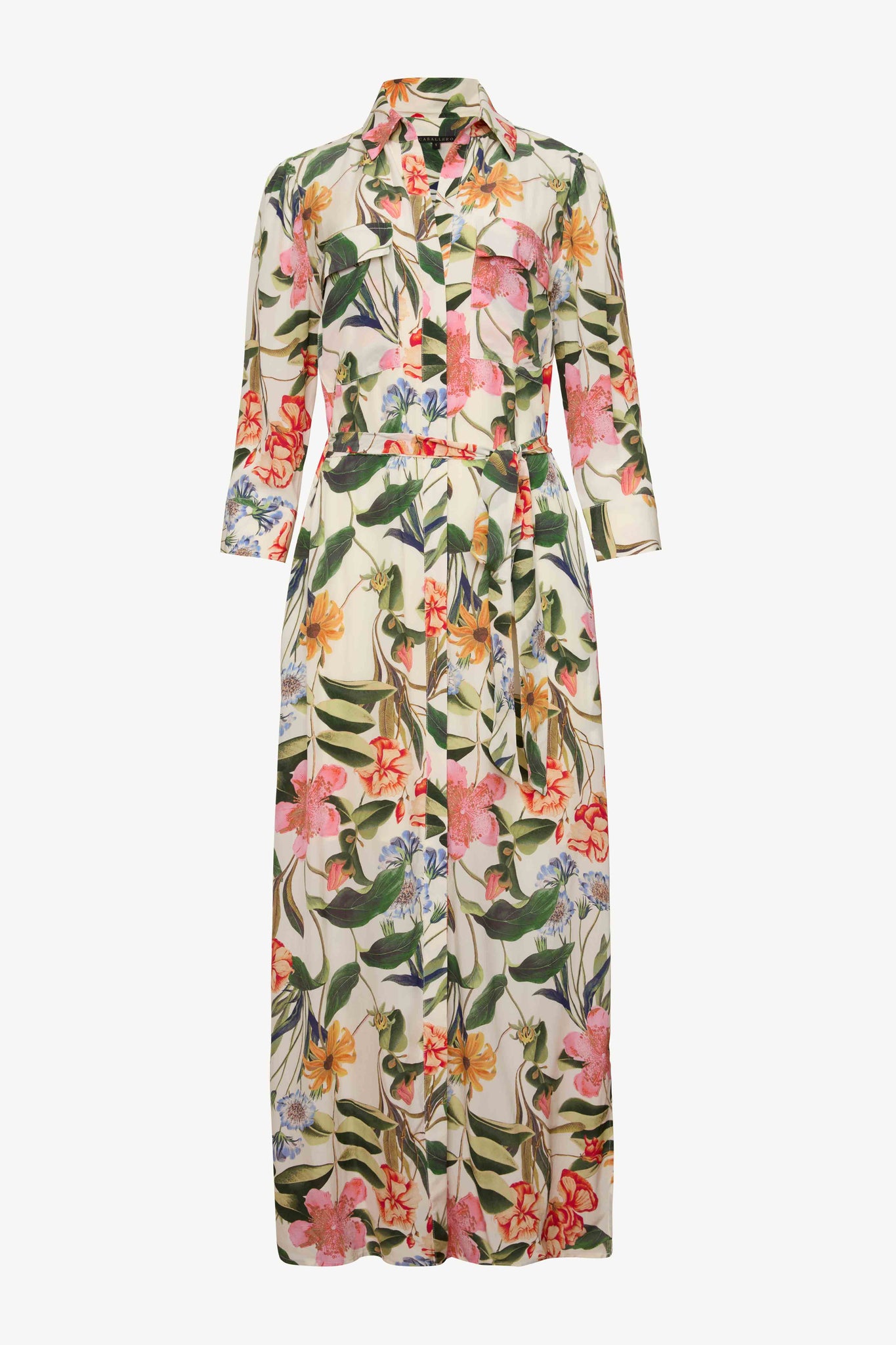 Azura Dress in Buttercream Floral