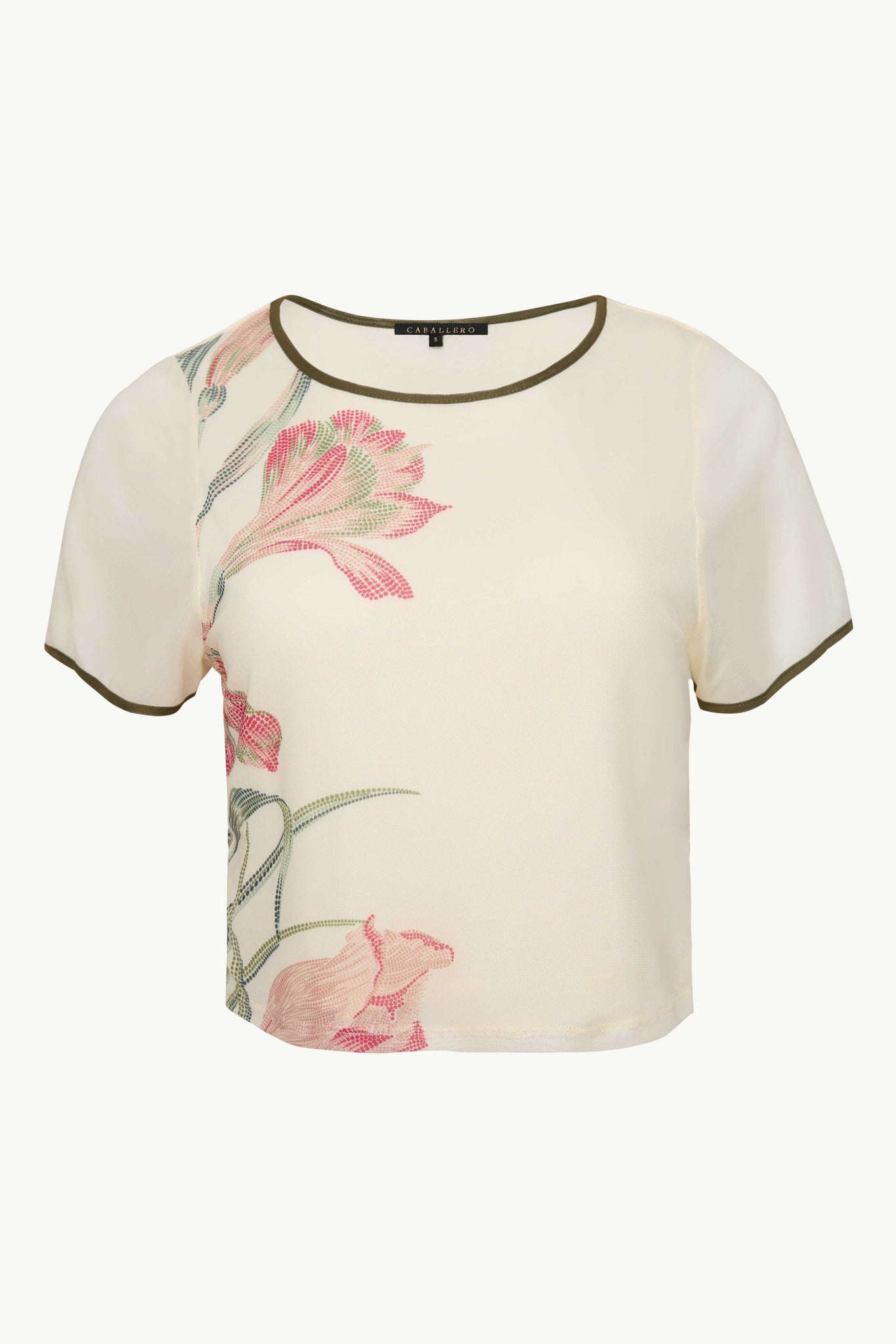 Tyra Top in Stippled Iris