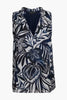 Letty Top in Woodblock Palm