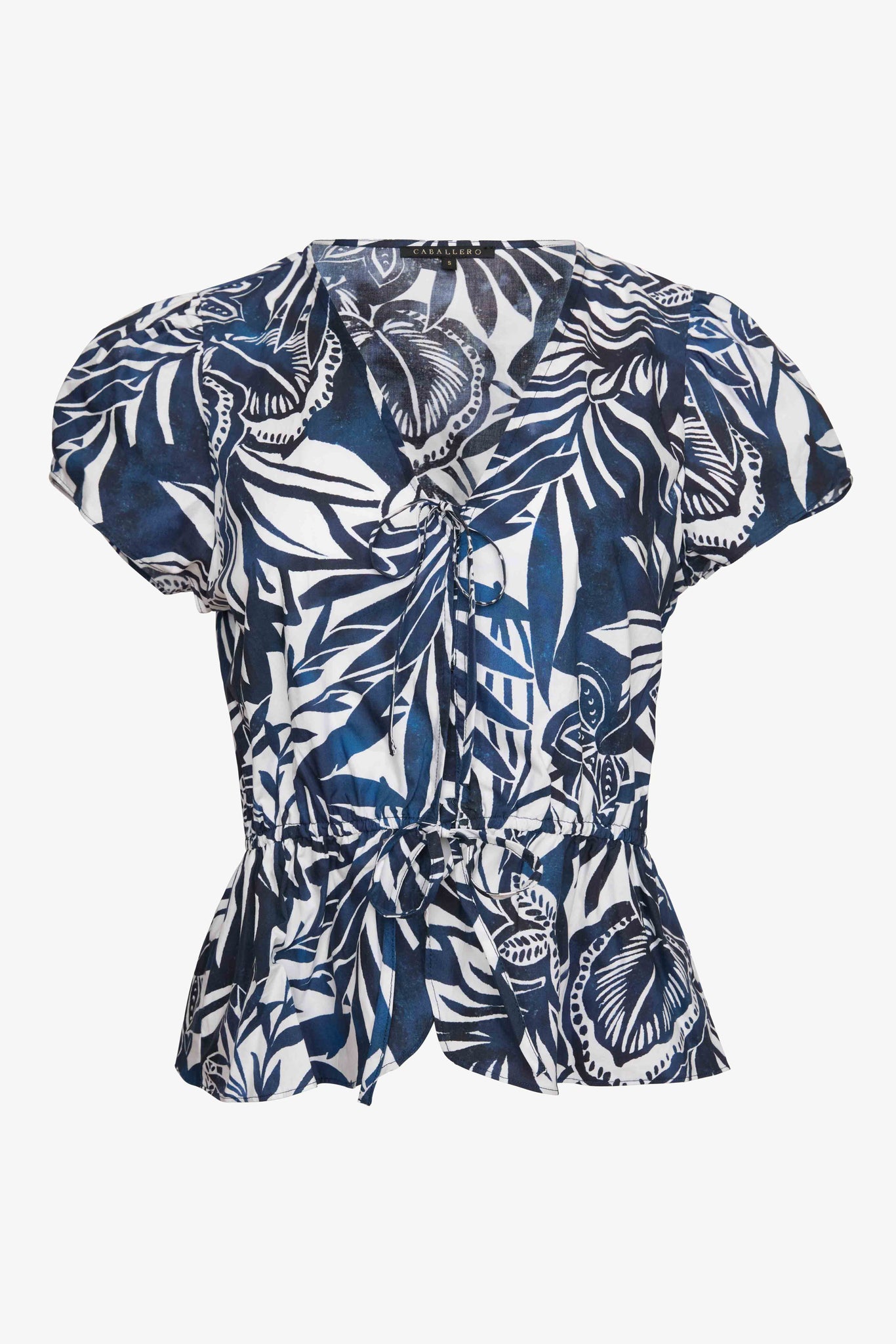 Rhea Top in Woodblock Palm