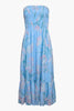 Chablis Skirt in Blue Ink & Bloom