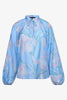 Sophie Top in Blue Ink & Bloom