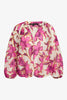 Ariana Top in Fuchsia Floret