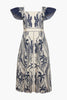 Tati Dress in Ink Island