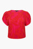 Judy Top in Raspberry Lace