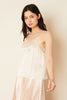 Gia Ivory Lace Trim Tank