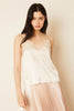 Gia Ivory Lace Trim Tank
