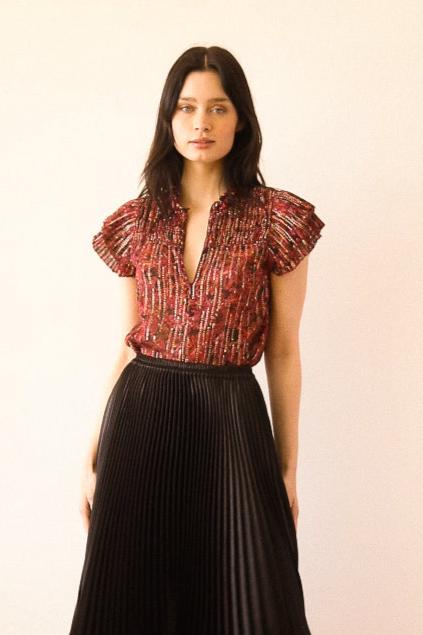 Kaz Merlot Moonbeam Top