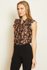 Evelyn Top in Folk Art Fleur