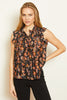 Evelyn Top in Folk Art Fleur