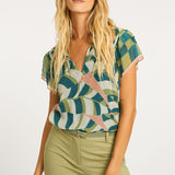 Kelsie Desert Mosaic Top