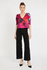 Arden Top in Blur Iris Bloom