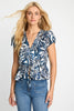 Rhea Top in Woodblock Palm