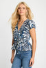 Rhea Top in Woodblock Palm