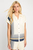 Maysen Top in Vintage Scarf