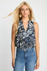 Letty Top in Woodblock Palm