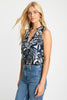Letty Top in Woodblock Palm