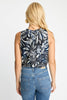 Letty Top in Woodblock Palm