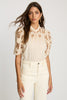 Elaine Reversible Top in Cream