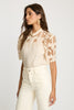 Elaine Reversible Top in Cream