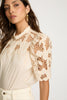 Elaine Reversible Top in Cream